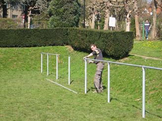 Afbeelding van  Leuning voetbalveld