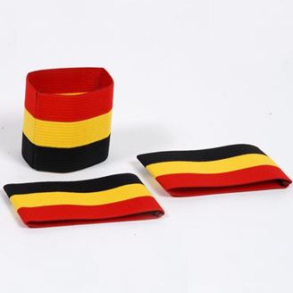 Image sur Brassard Tricolor Belge: noir/jaune/rouge