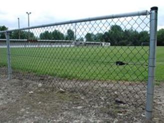 Afbeelding van  Leuning voetbalveld met raster