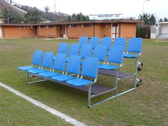 Afbeelding van  Verplaatsbare tribune met stoelen