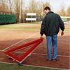Afbeelding van  Borstel voor synthetisch terrein Triangle 1,50m ROOD
