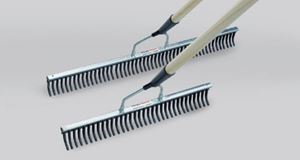 Afbeelding van Râteau 50cm spécial avec poile en caoutchouc