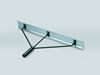 Afbeelding van Aluminium oppervlakteprofielblad 80 cm of 150 cm