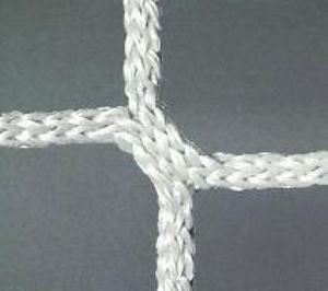 Image de Filets Blanc 5x2x0,8x1,5m ép 4mm mail 12cm (La paire)