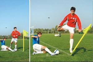 Image de Set de 4 "Flex Jaune" 32mm