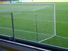 Afbeelding van HEXAGONALE doelnet voor kooi-vormige voetbaldoelen "World Cup" BLAUW & WIT