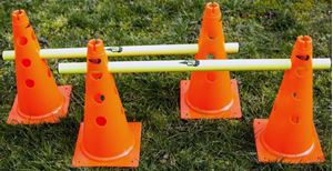 Afbeelding van  Multi jump training kit 4 x kegels + 2 x staven