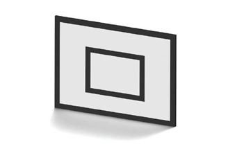 Afbeelding van Panneau de Basket de 1200 x 900 mm