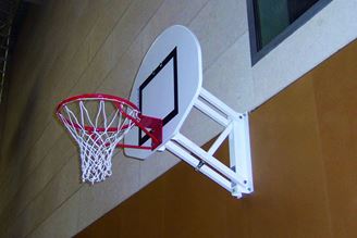 Afbeelding van But de basket mural à hauteur réglable 112x75cm