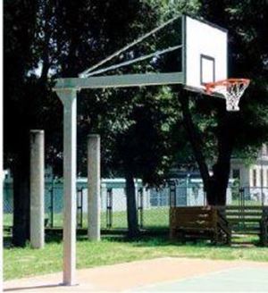 Afbeelding van BUT DE BASKET SENIOR AVEC DÉPORT 2,25m