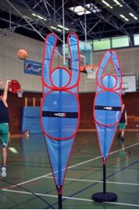 Afbeelding van Basketbal- en handbalmuur / D-Man