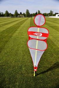Afbeelding van Voetbalmuur rood