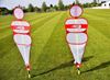 Afbeelding van Voetbalmuur rood