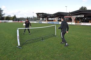 Afbeelding van Stalen tennisbalnet 6 x 1,10 m
