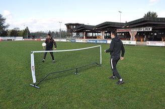 Afbeelding van Stalen tennisbalnet 6 x 1,10 m