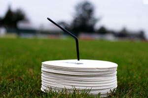 Afbeelding van Set van 24 schijfmarkers - Wit