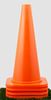 Afbeelding van Set van 4 x rode PVC kegels 30cm