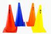 Afbeelding van Set van 4 x rode PVC kegels 30cm