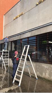 Afbeelding van nettoyage de graffiti et protection Anti-Graffiti