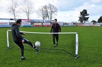 Afbeelding van Stalen tennisbalnet 4 x 1,10 m