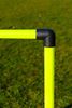 Afbeelding van  Lot van 5 x 172 cm gele slalompalen met stalen punt