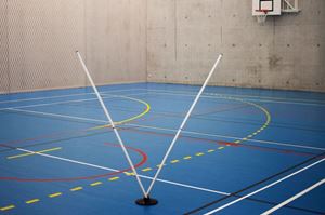 Afbeelding van Drierichtings rubberen basis