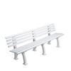 Afbeelding van Banc 2m avec dossier Blanc