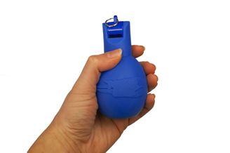 Afbeelding van SIFFLET POIRE / SIFFLET À MAIN HYGIÉNIQUE - BLEU