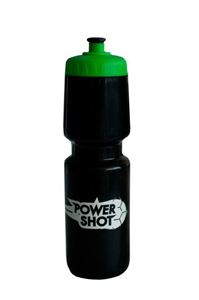 Afbeelding van BIDON 750ML NOIR AVEC CAPUCHON VERT