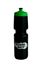 Afbeelding van BIDON 750ML NOIR AVEC CAPUCHON VERT