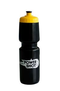 Afbeelding van BIDON 750ML NOIR AVEC CAPUCHON JAUNE