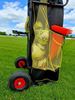 Afbeelding van POWERCART® voetbal Zwart/Geel