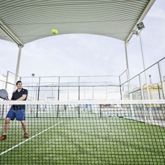 Afbeelding van Padelnet verstevigd competitie