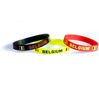 Afbeelding van Bracelets "noir-jaune-rouge"
