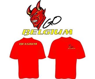 Afbeelding van T-shirt Belgium femmes XS-S-M-L-XL-XXL