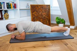 Afbeelding van Versterkte yogamat, 0,8 cm dik