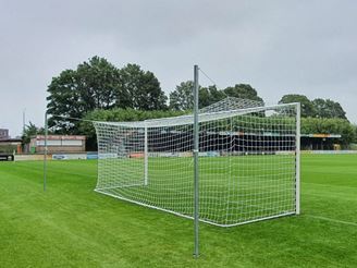 Image sur But Ovale Cage 7,32x2,44m Blanc