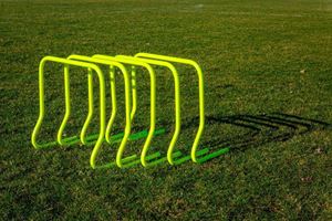 Afbeelding van Kit van 5 trainingshorden 45 cm