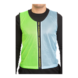 Afbeelding van LOT DE 12 CHASUBLES BICOLORES POWERSHOT - TAILLE ADULTE
