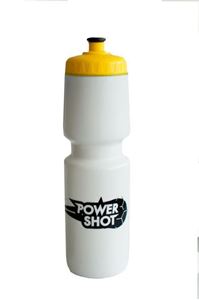 Afbeelding van BIDON 750ML BLANC AVEC CAPUCHON JAUNE