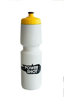Afbeelding van BIDON 750ML BLANC AVEC CAPUCHON JAUNE