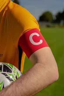 Afbeelding van Aanvoerdersband Rood
