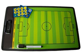 Afbeelding van PANNEAU MAGNÉTIQUE TACTIQUE DE FOOTBALL 35X20 CM