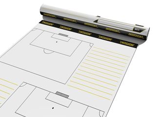Afbeelding van LOT DE 20 FEUILLES TACTIQUES FOOTBALL - 3 DEMI TERRAINS