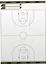 Picture of Set of 20 tactical basketball sheets
