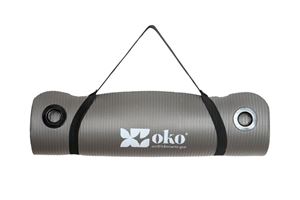 Afbeelding van Yogamat met oogjes 0,8 cm dik