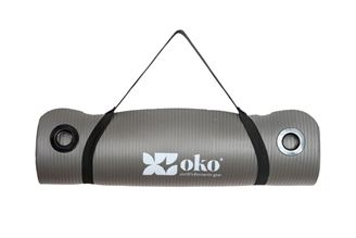 Afbeelding van Yogamat met oogjes 0,8 cm dik