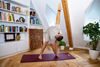 Afbeelding van Yogamat met oogjes 1,5 cm dik