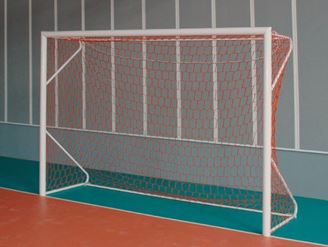 Afbeelding van Voetbaldoel 4 x 2m - Verplaatsbaar - Staal