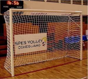 Afbeelding van Voetbaldoel 4 x 2m - Verplaatsbaar - Aluminium